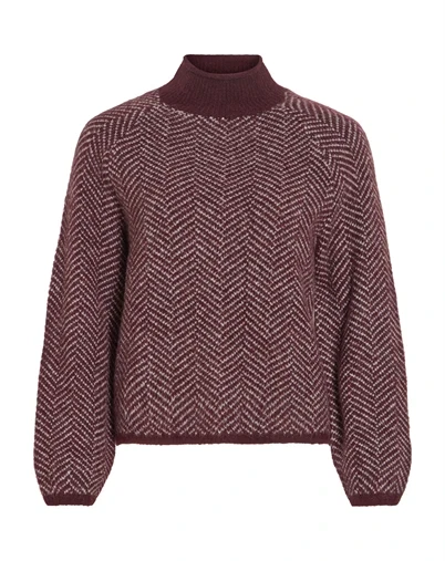 Vila - VILory High Neck Strik - Port Royale 